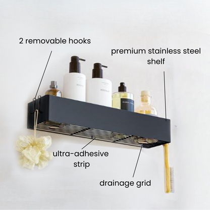 Design Shower Shelf Without Drilling - OFFER 2