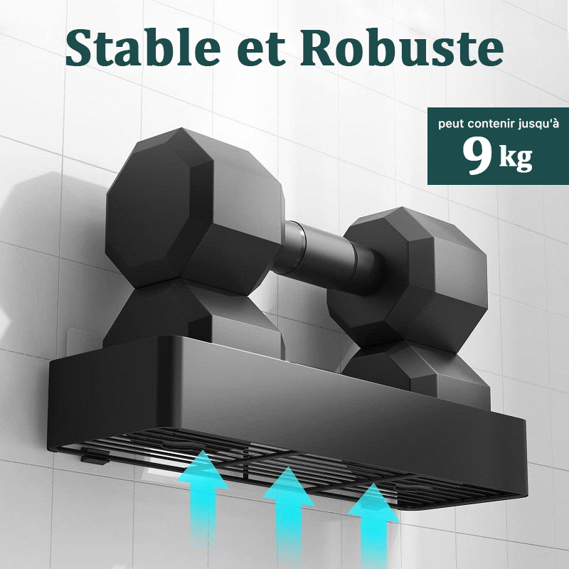 Étagère de Douche Fixable Sans Perçage